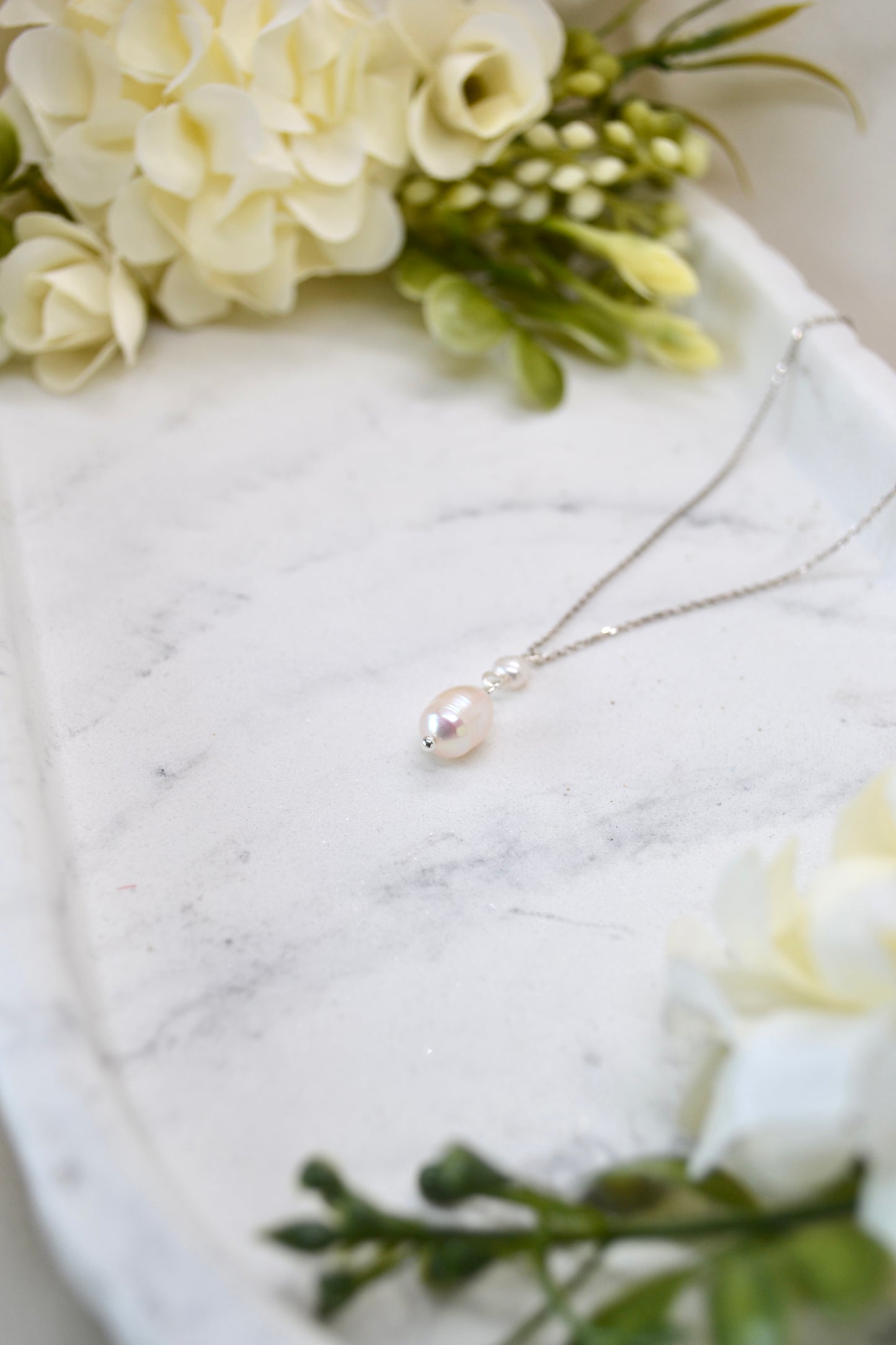 Duo of Pearls Necklace