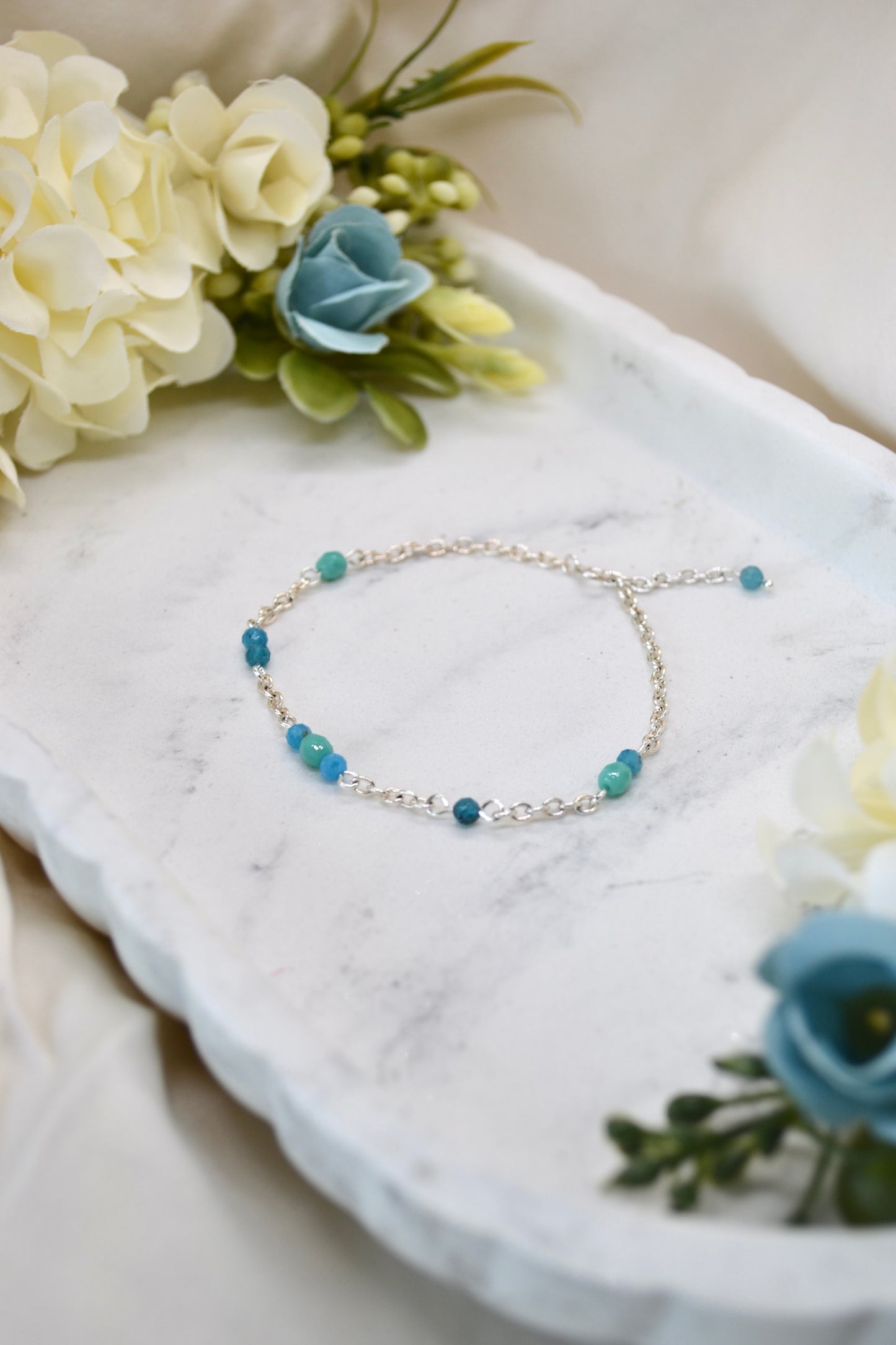 Apatite Crystal Bracelet