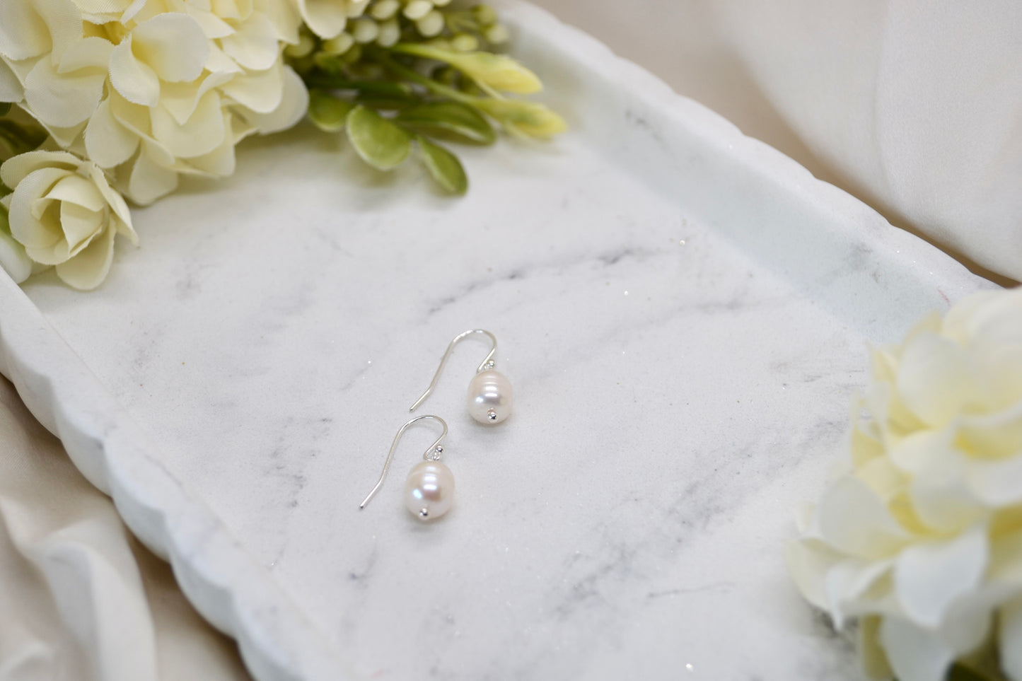 Pearl Dangle Earrings