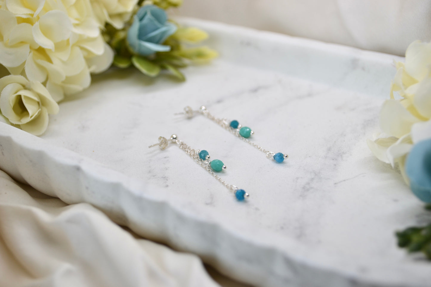 Apatite Dangle Earrings