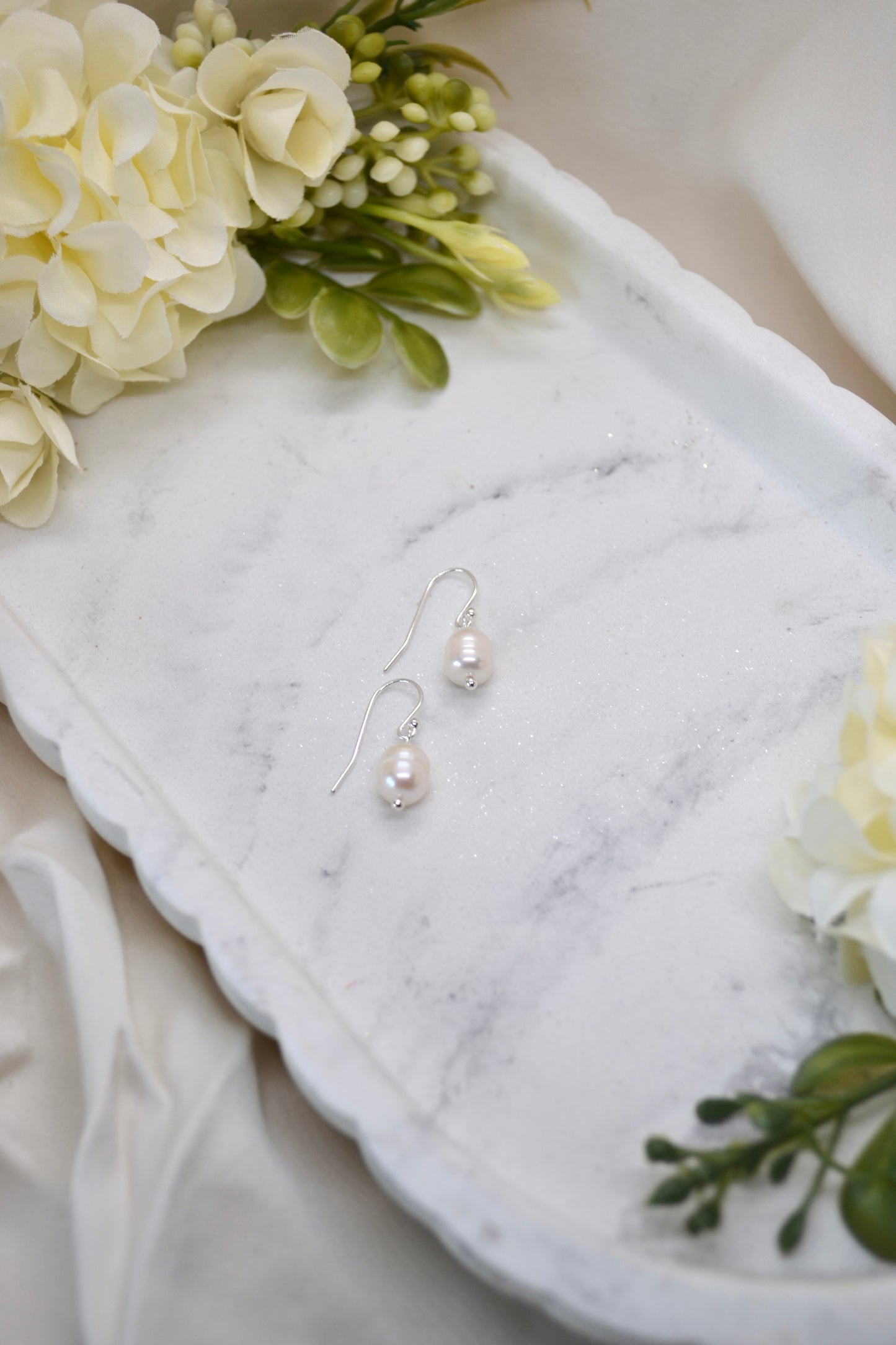 Pearl Dangle Earrings