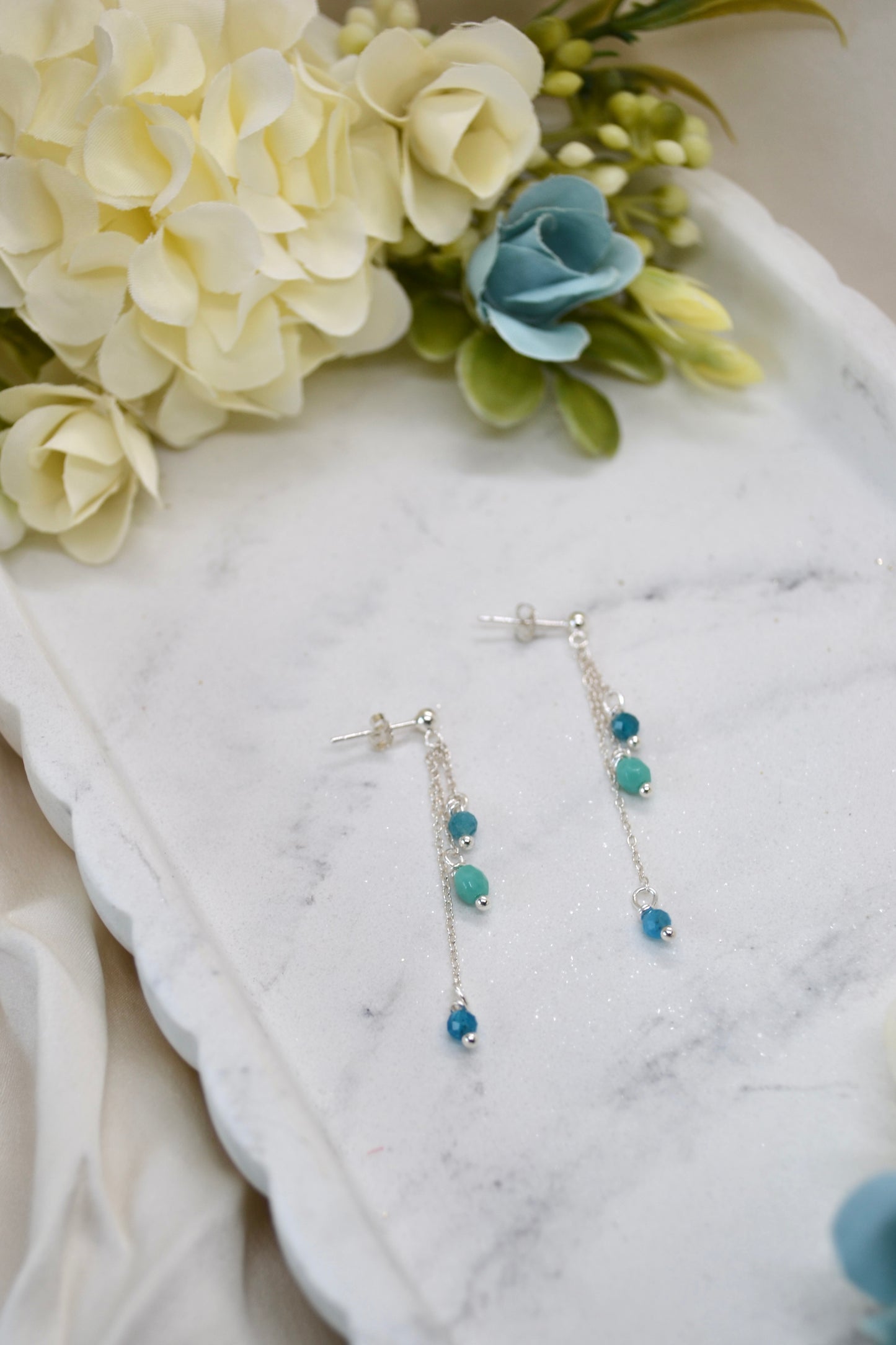 Apatite Dangle Earrings