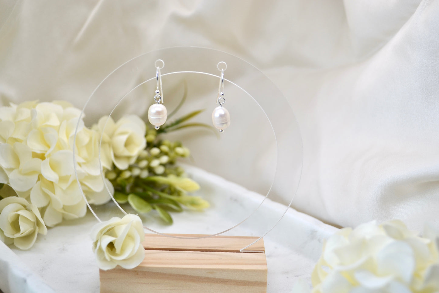 Pearl Dangle Earrings