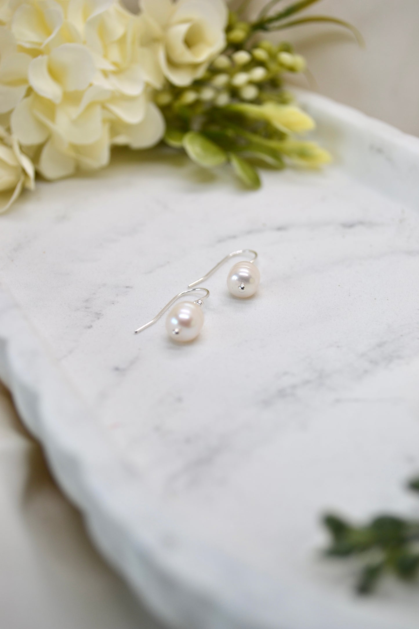 Pearl Dangle Earrings