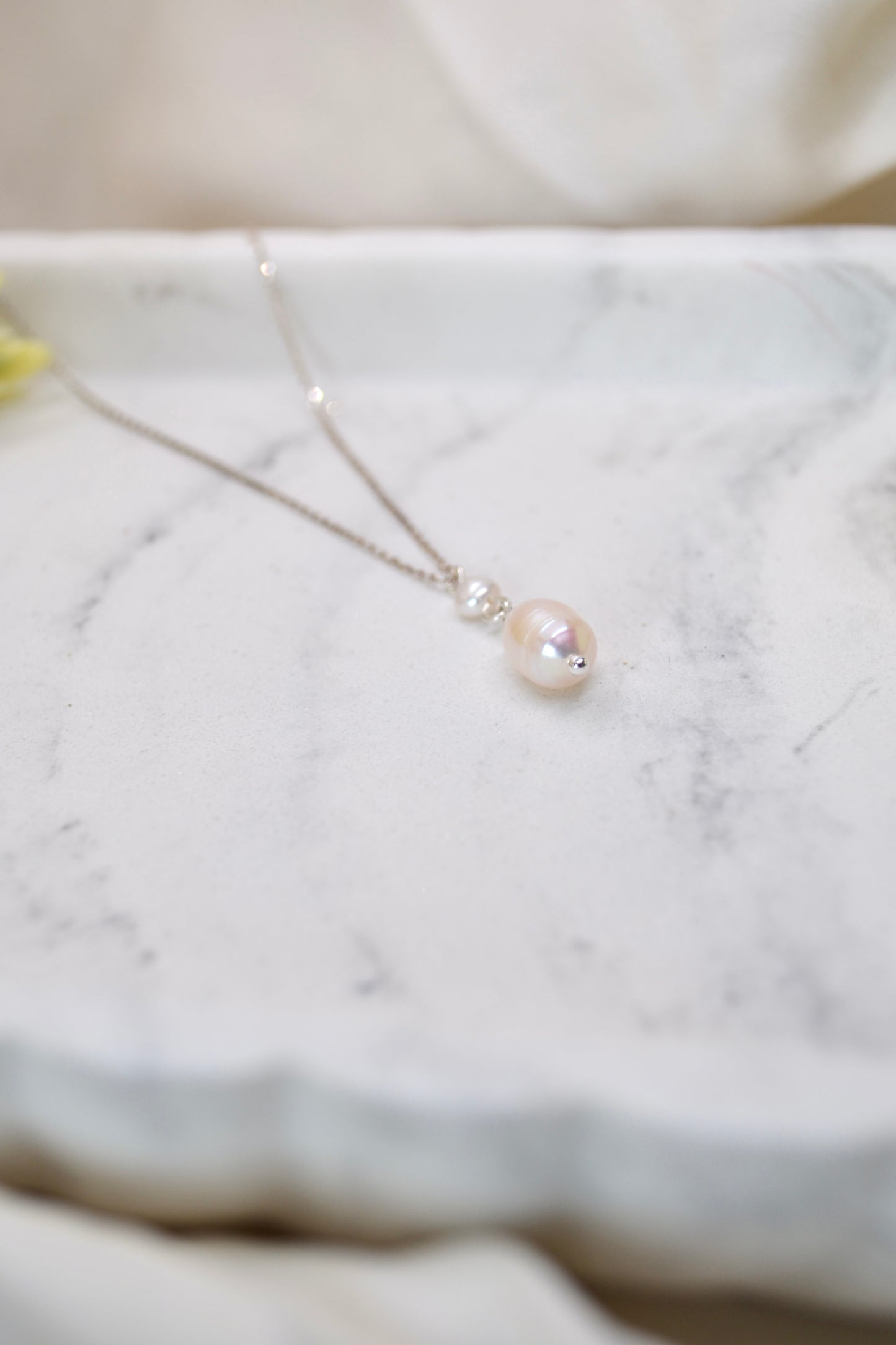 Duo of Pearls Necklace