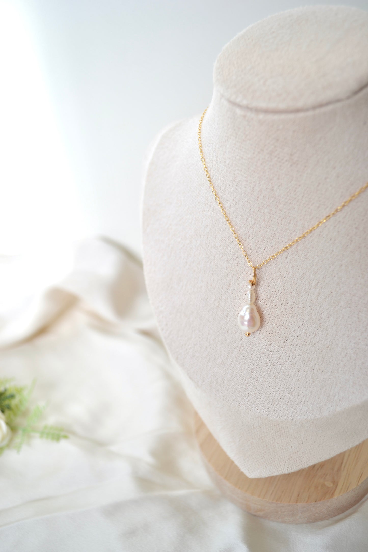 White Pearl Collection Necklace