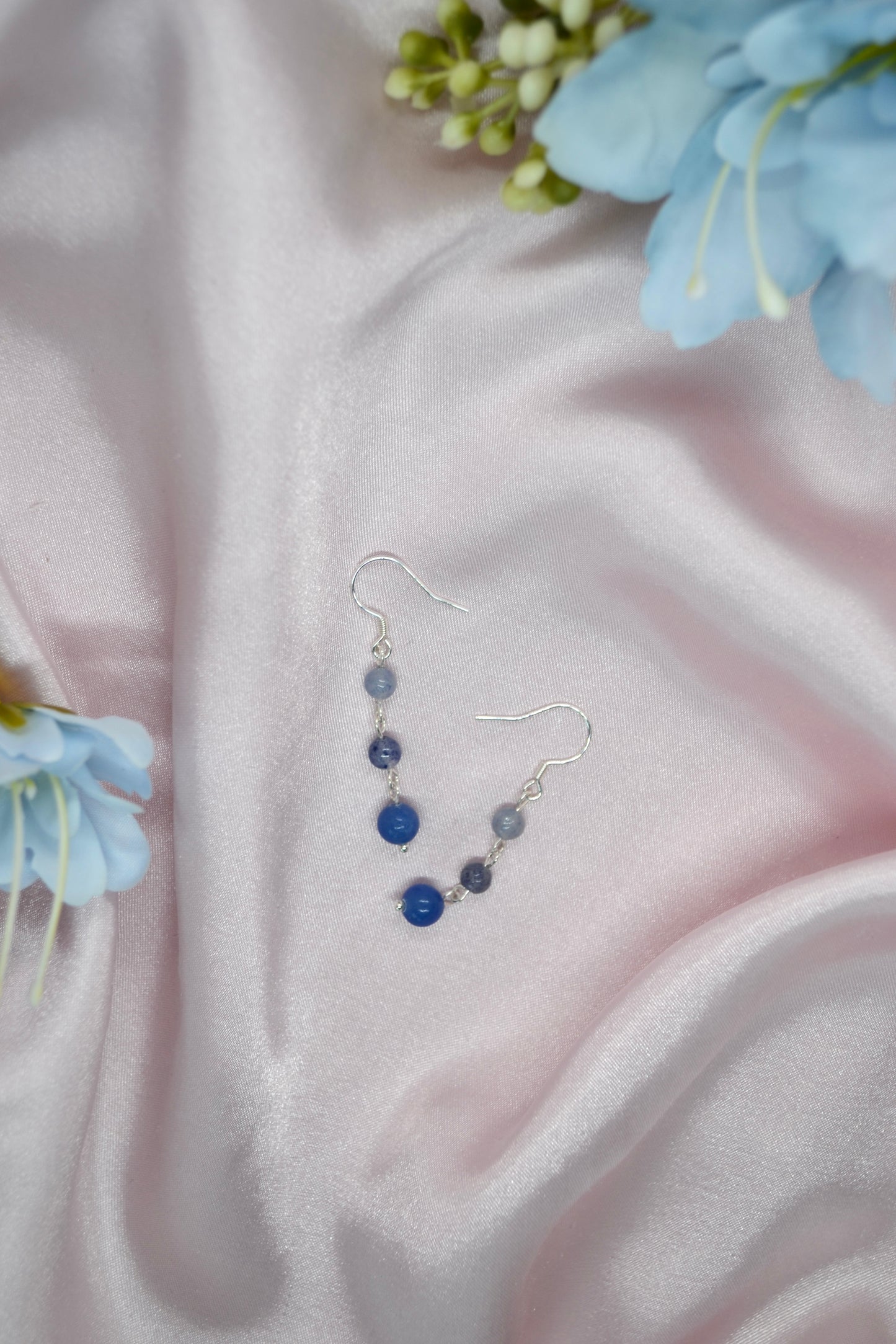 Blue Aventurine Drop Earrings
