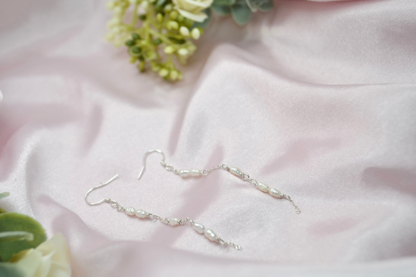 Delicate Dangly Pearl Drops
