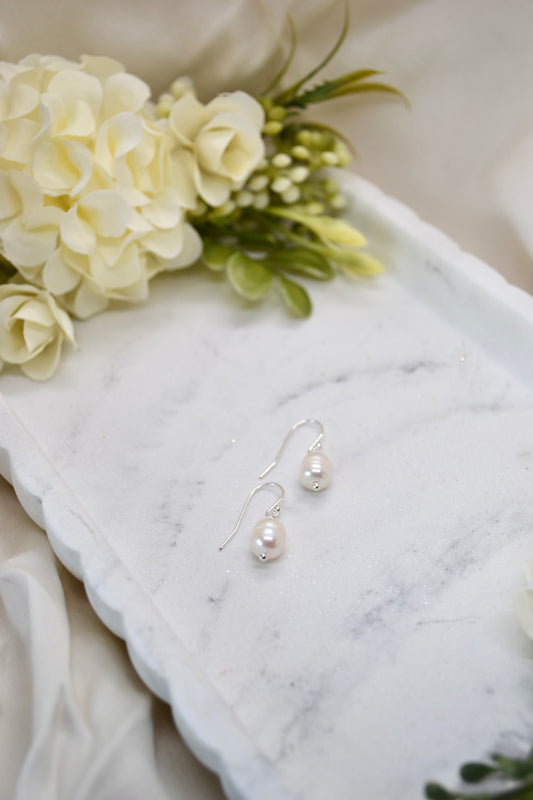 Pearl Dangle Earrings