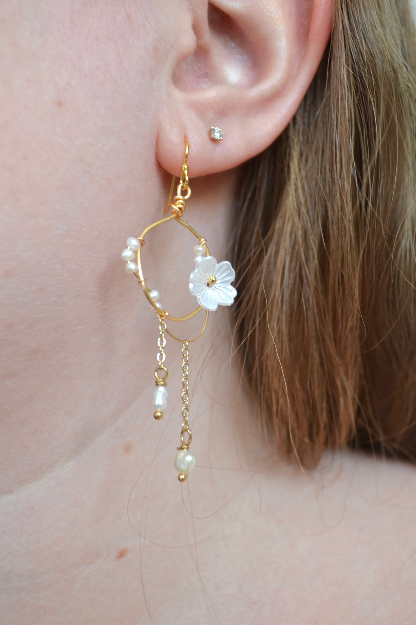 Golden Circle of Pearls