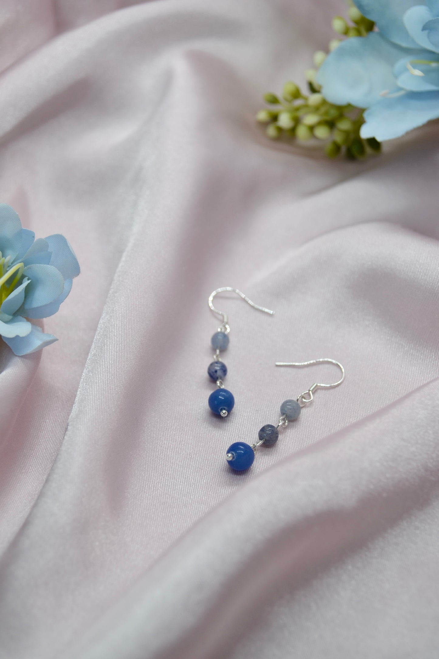 Blue Aventurine Drop Earrings