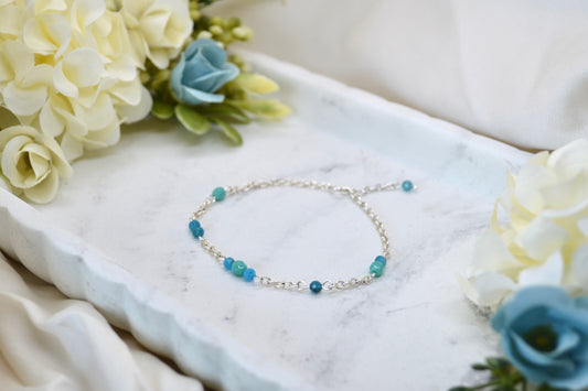 Apatite Crystal Bracelet