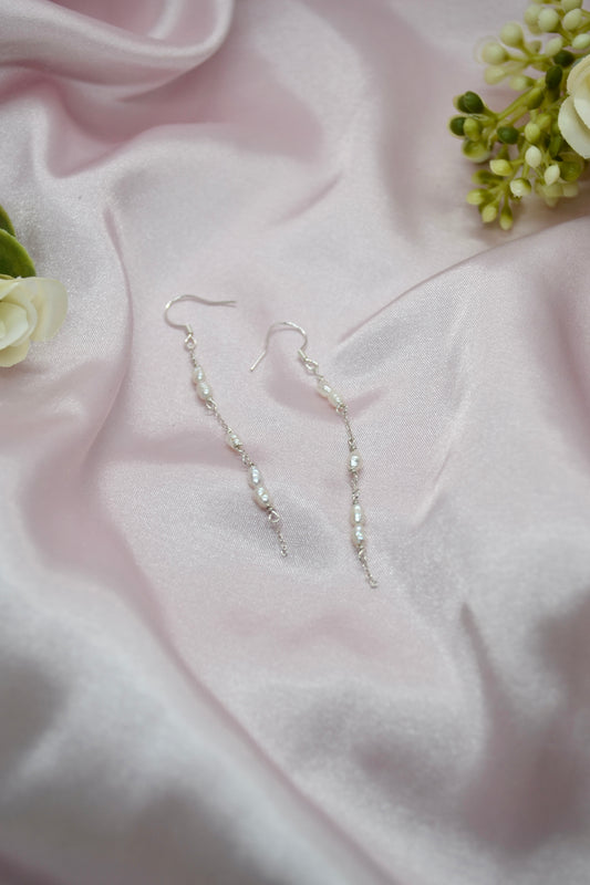Delicate Dangly Pearl Drops