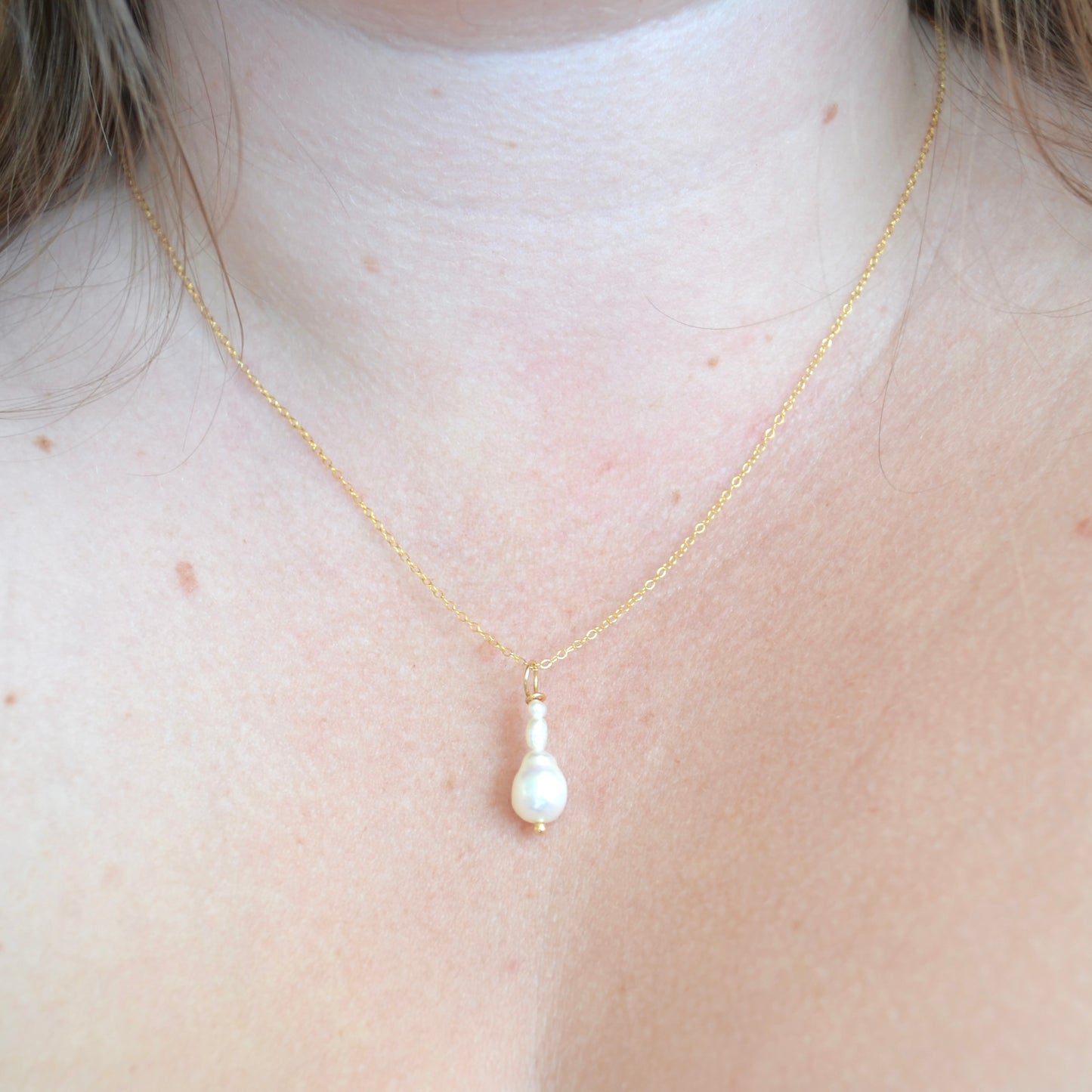 White Pearl Collection Necklace